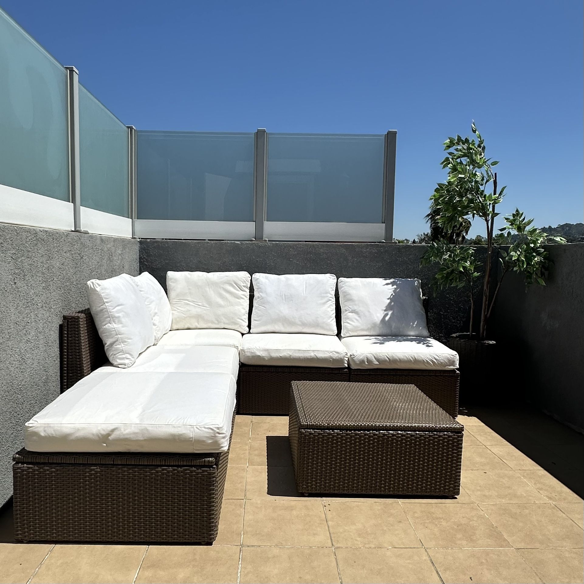 Patio Furniture Set 6 Pcs