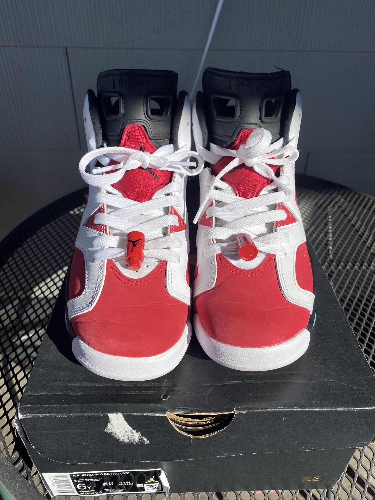 Jordan 6 Retro GS ‘Carmine’