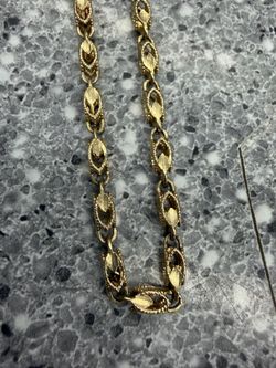 10k Solid Gold Handmade Turkish Link Chain