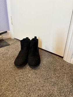 Mini Black Boots