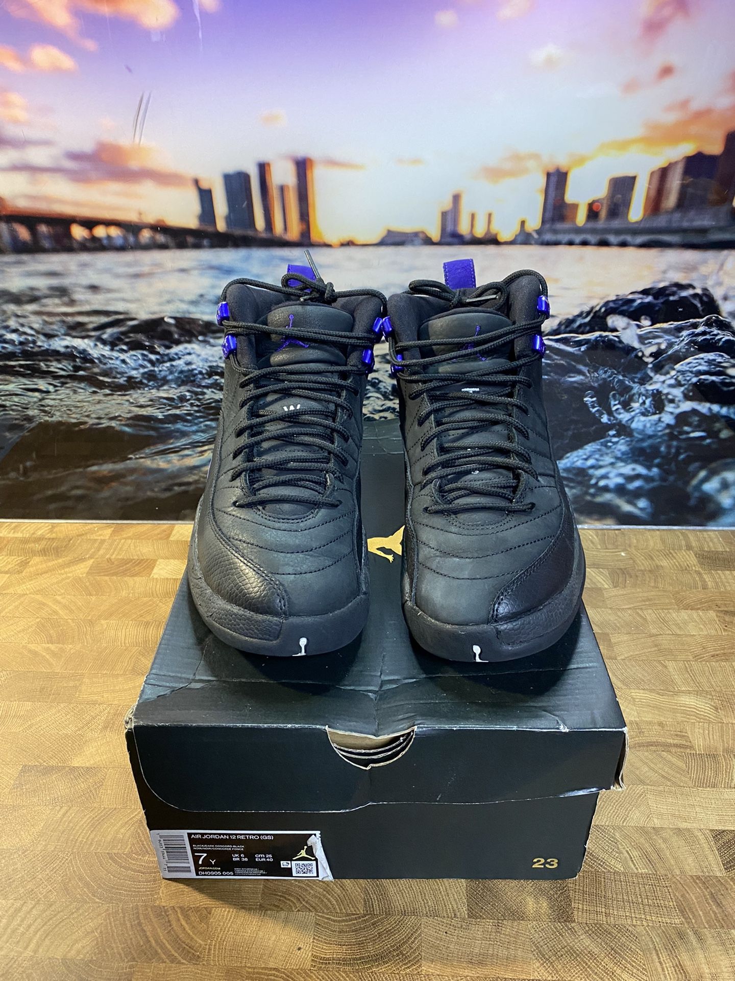 Dark Concord Jordan 12 Black And Blue Release Date Air Jordan