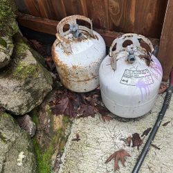 Propane Tanks (pending Pick Up)