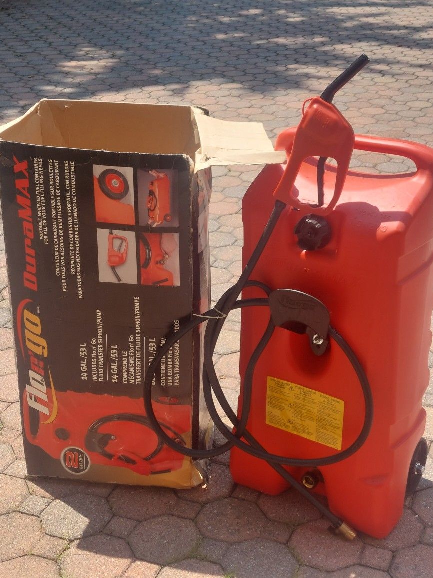 Gas Pump ⛽️  14 Gallon DURAMAX,  NEW , $100