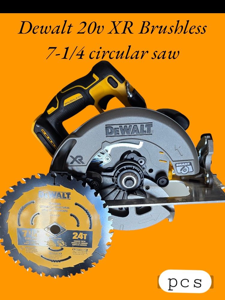 Dewalt 20v XR 7-1/4 Circular Saw (Tool-Only) 