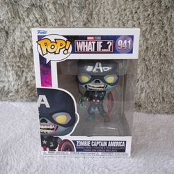 Funko Pop! Marvel Studios What If...? Zombie Captain America #941