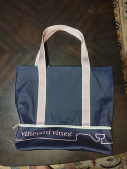 Vineyard Vines Whale Line Beach Tote Canvas