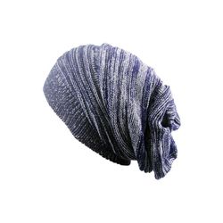 Mens Womens Woolly Knitted Beanie Baggy Slouch Hat Ski Cap Skateboard Soft Hat