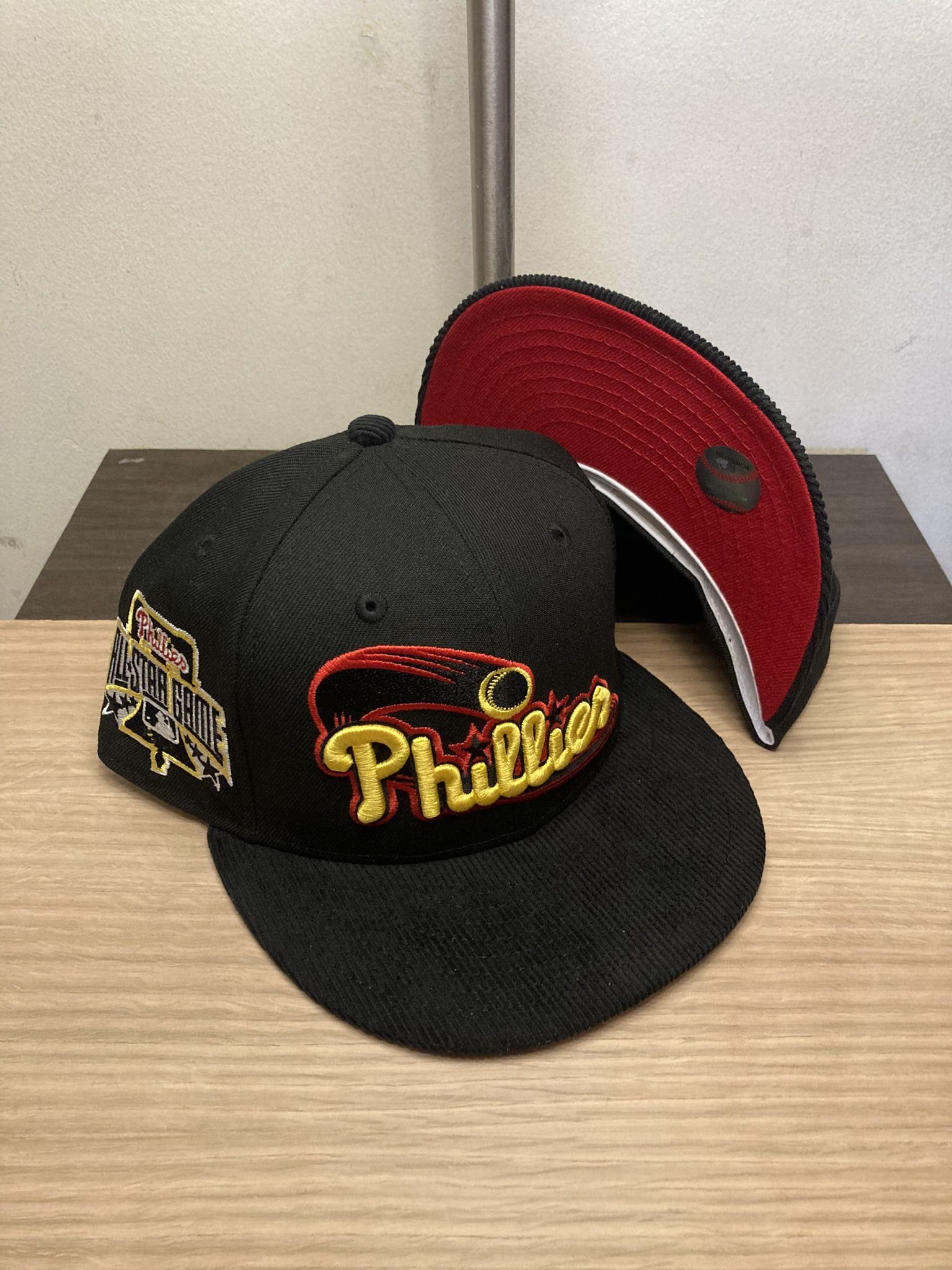 New Philadelphia Phillies New Era Hat Corduroy Visor