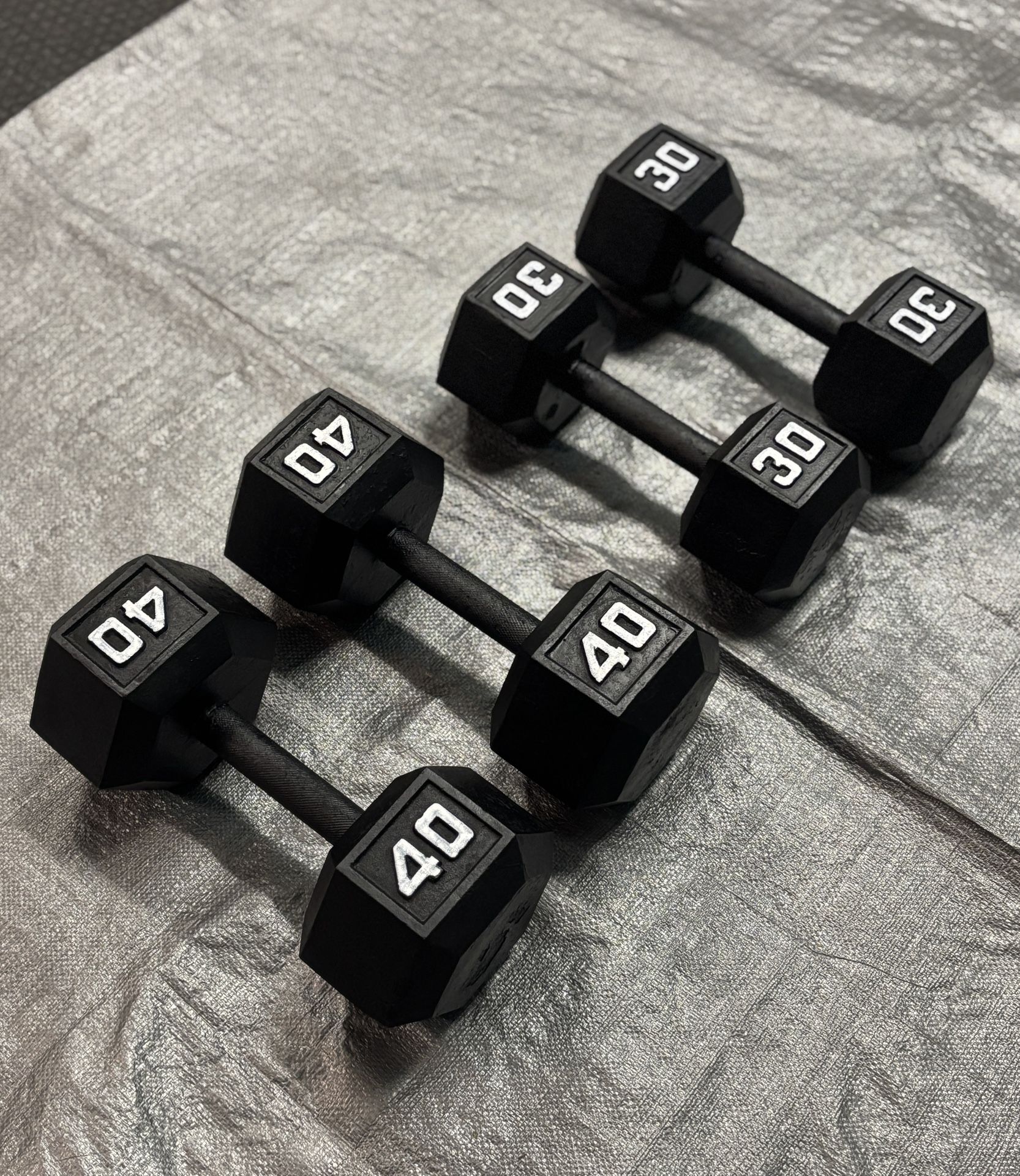 Hex Dumbbells - 140 lbs