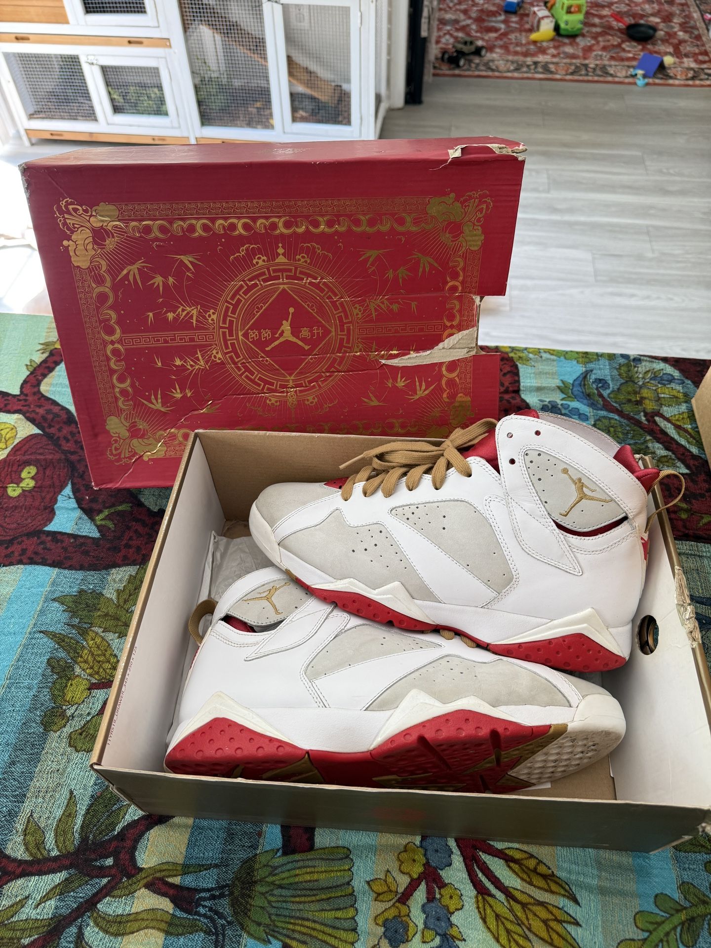 2011 Air Jordan 7 Retro 'Year Of The Rabbit' / size 11 / $250