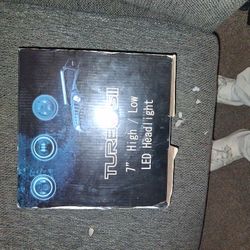 Half Price Brand New In Box Turbo S2 7 Inch High Low LED Headlight For A Motorcycle Or Jeep