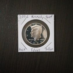 2006 Silver Proof Kennedy