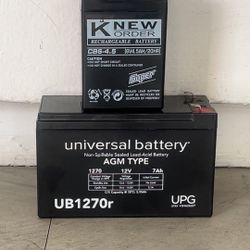 NEW BATTERIES 