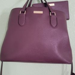 Kate Spade Laurel Way Evangelie Satchel Bag & Matching Kate Spade  Wallet