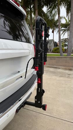 Alan sports premier locking three bike hitch Mount Rack, QR 535