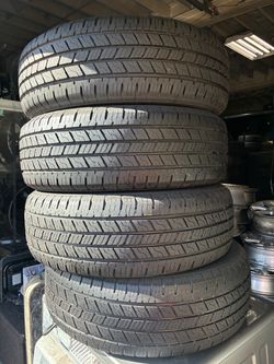 Set of 4 matching tires all season AVANTA 255/65R18