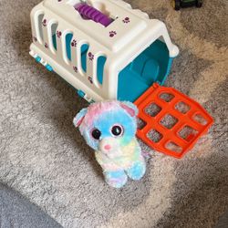 Play Vet Carrier With Bear