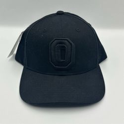 NWT Ohio State Buckeyes Black Snapback Hat One Size Homefield