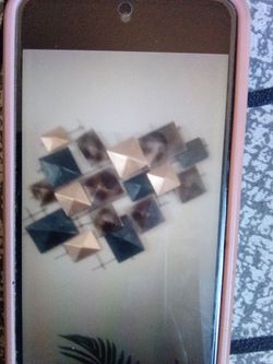 Abstract wall hanging