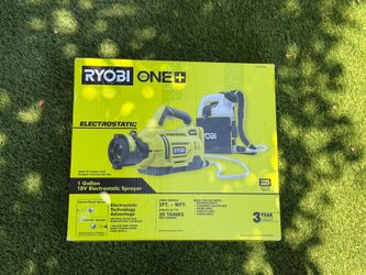 Ryobi 1 Gallon 18V Electrostatic Sprayer TOOL!