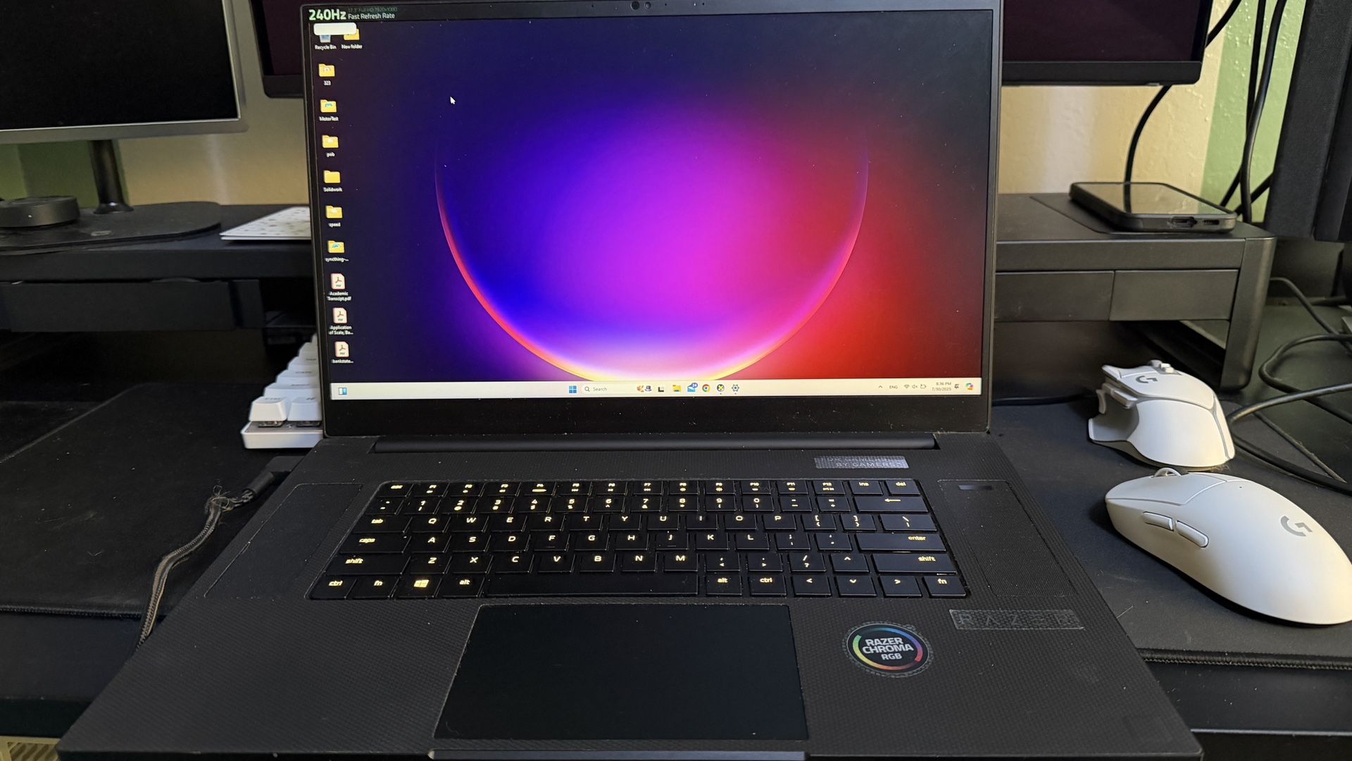 Gaming Laptop - Razer Blade 15 - 2080 GPU - Upgrade 2.5tb Internal