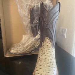Men Boots! Ostrich!  Brand New!