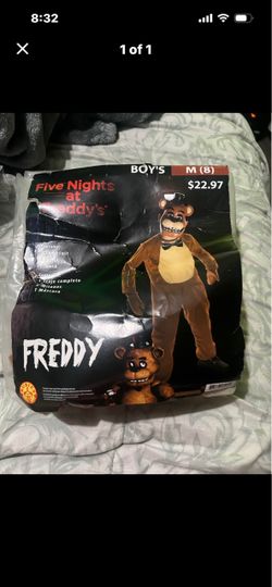 2 costumes one Freddy bear one bay unicorn