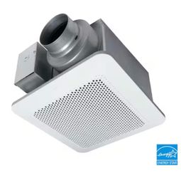 Panasonic Whisper Choice DC Pick-A-Flow 80/110 CFM Ceiling Bathroom Exhaust Fan with Flex-Z Fast Bracket