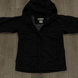 Columbia boys Black Windbreaker Jacket