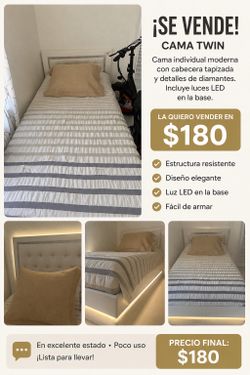 Cama twin