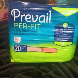 Prevail Daily Underware X Large 3.00  A Bag I Have 30 Bags