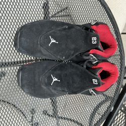 Air Jordan 18 Retro Red Black Sneaker Men’s Size 91/2