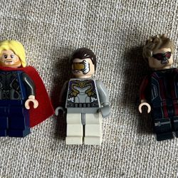 Lego Superheroes Mini figures From Set 76030   