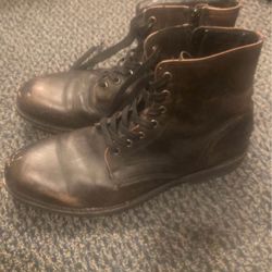 FYRE Bowlrey Leather Boots SZ 10  BRAND NEW🔥🔥