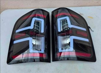 07-13 Chevrolet Silverado LED Taillights Luces Traseras Calaveras Focos Luces Chevy Tail Lights