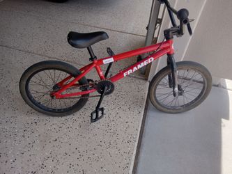 Framed bmx bike