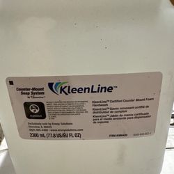 4 Pack KleenLine Certified Counter Mount Foam Handwash 77.8oz Each 386420 New