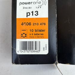 Batteries For Hearing Aids -P13