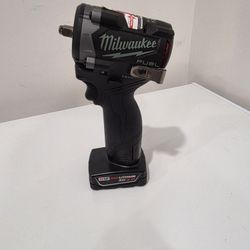 Milwaukee Black Out  M12 FUEL 3/8" 2562-20 GEN 2 Stubby Impact BLACK battery and Charger  included