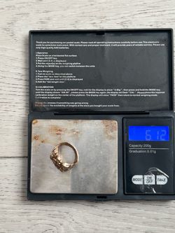 10k gold nugget ring