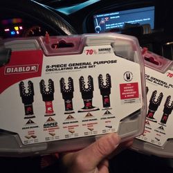Oscillating Blades Multi Tool Diablo Variety Kit 