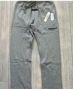 essentials sweats uncuffed