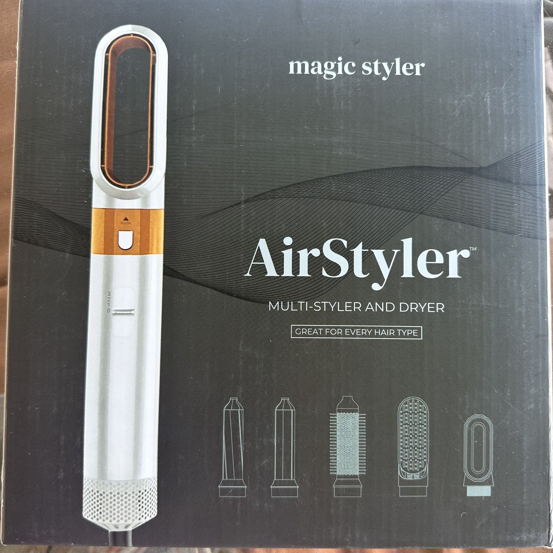 New In Box Airstyler (less Expensive Version Of The Dyson) sorry
