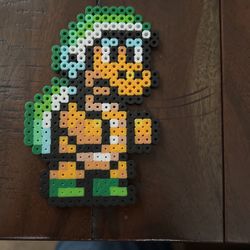 Mario Bros Perler Bead Toys