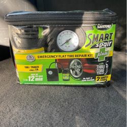 Slime Smart Spair Plus Emergency Flat Tire Repair Kit Model 50138 (brand new)
