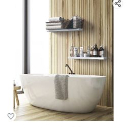 Floating Shelves White