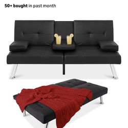 Black Sofa / Sofa Bed 