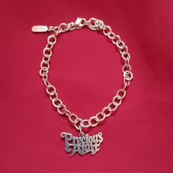 James Avery  "Precious Aunt" Charm Bracelet 
