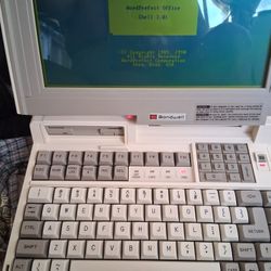 Bondwell B300 Vintage Laptop 