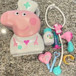 Peppa Pig Dr. Check-Up Play Set. $5